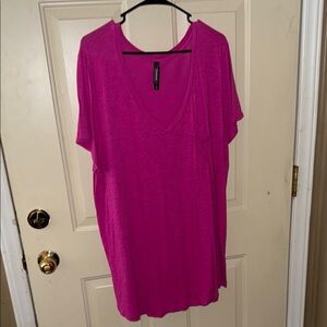 Torrid Pink Boxy Short Sleeve Tee